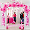 Pink Ribbon Event Decorating Kit - 15 Pc. Image 1