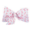 Pink Ribbon Hair Bow Clips - 12 Pc. Image 1