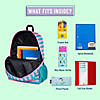 Pink Stripes 16 Inch Backpack Image 2