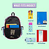 Pink Stripes 17 Inch Backpack Image 2