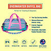 Pink Stripes Overnighter Duffel Bag Image 1