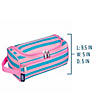 Pink Stripes Toiletry Bag Image 3