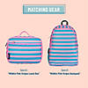 Pink Stripes Weekender Duffel Bag Image 2