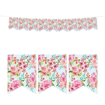 Pink Tea Party Banner 5ft Image 1
