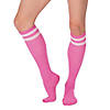 Pink Team Spirit Knee-High Socks - 1 Pair Image 1