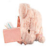 Pink Teddy Bear Mini Backpack with BONUS Pouch Image 1