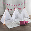 Pink Teepee Tent Kit Set of 3 Image 1