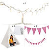Pink Teepee Tent Kit Set of 3 Image 1