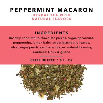 Pinky Up Peppermint Macaron Loose Leaf Tea Tins Image 3