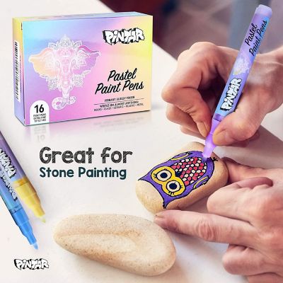 Pintar 16 Pack Acrylic Pastel Paint Pens with 0.7mm Ultra Fine Tips / Default Title Image 2