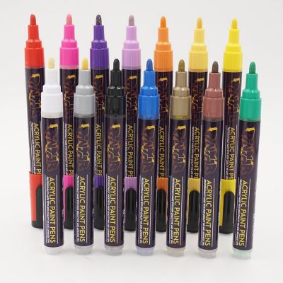 Pintar Acrylic Paint Markers - 14 Pack With 5 mm Tips / Default Title Image 3