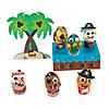 Pirate Scene Egg Decorating Craft Kit &amp;#8211; Makes 1 Image 1
