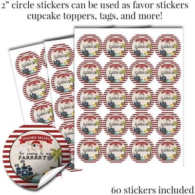 Pirate Treasure Sticker Bundle 429pc. by AmandaCreation Image 3