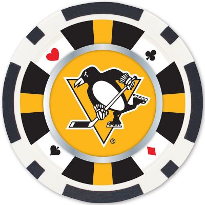 Pittsburgh Penguins 100 Piece Poker Chips Image 2