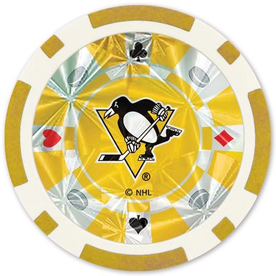 Pittsburgh Penguins 20 Piece Poker Chips Image 2