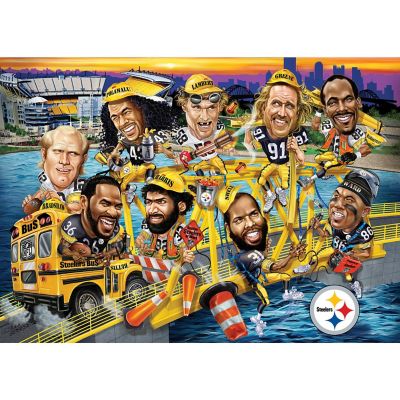 Pittsburgh Steelers - All Time Greats 500 Piece Jigsaw Puzzle Image 2