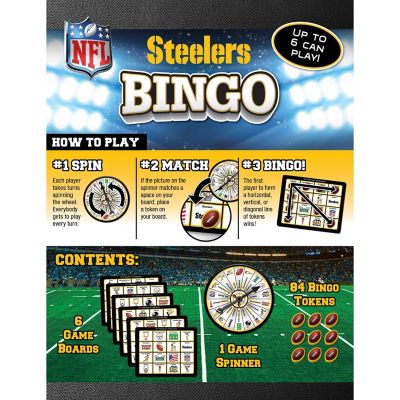 Pittsburgh Steelers Bingo Game Image 3