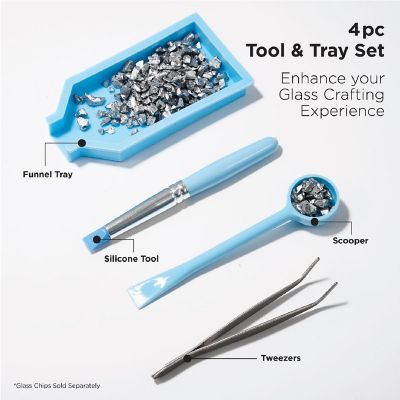Plaid Fragment Effects Tool and Tray Set-4 Pieces Image 2