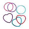 Plastic Bangle Bracelets - 24 Pc. Image 1