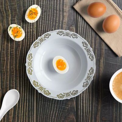 Plastic Bowls with Trim Image 2