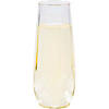 Plastic Fractal Stemless Champagne Tumblers Image 1