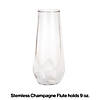 Plastic Fractal Stemless Champagne Tumblers Image 2