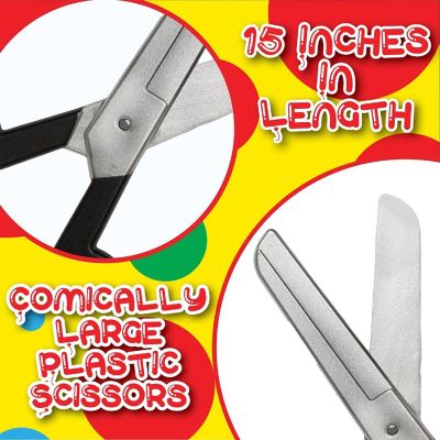 Plastic Oversized Scissors Adult Costume Accessory Image 3
