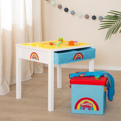 Play-Doh Creative Craft Table Art Station with Storage, 6 Containers &amp; Tools, 3+ Image 1
