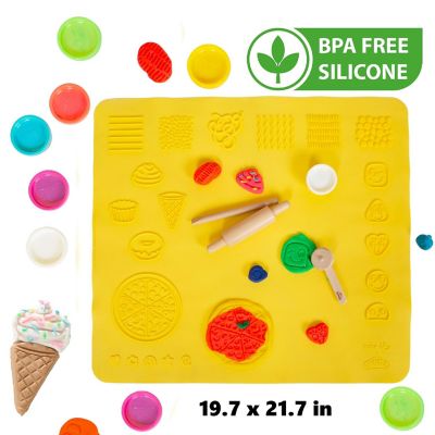 Play-Doh Creative Craft Table Art Station with Storage, 6 Containers &amp; Tools, 3+ Image 3