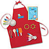 Playful Chef Baking Set with Red Apron Image 1