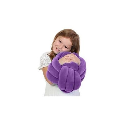 Playlearn 10-in Lilac Cuddle Ball Sensory Pillow Image 1