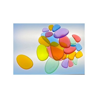 Playlearn Acrylic Rainbow Stones Image 2