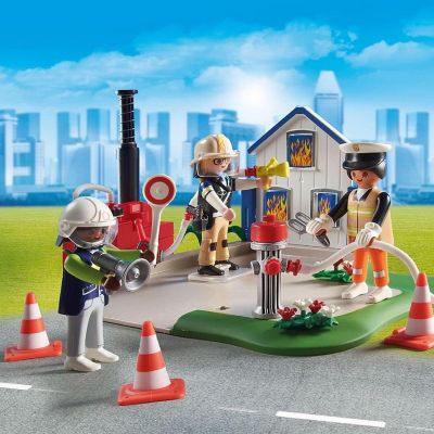 Playmobil 70980 My Figures Rescue Mission Building Set Image 3