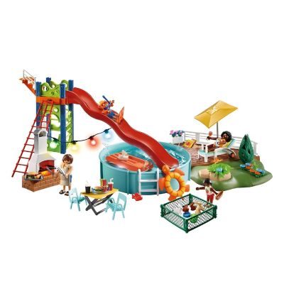 Playmobil 70987 Pool Party Building Set Image 1