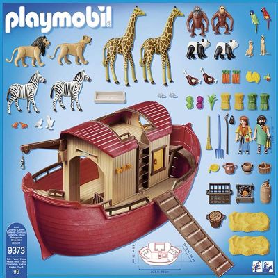 Playmobil 9373 Wild Life Floating Noahs Ark Building Set Image 2
