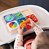 PlayTab Modular Wooden Activity Board &amp;#8211; Magnetic Base for Sensory Play Tiles Image 1