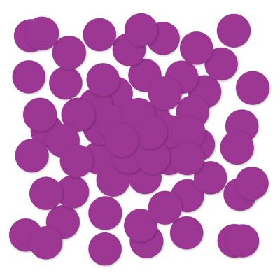 Plum Purple Confetti 180-Pack Image 1