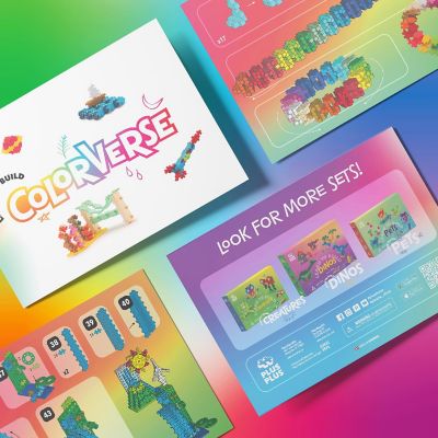 Plus-Plus: Learn To Build Colorverse - 1000Pc Set, Ages 5+ Image 3