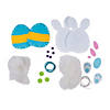 Plush Easter Lacing Craft Kit Image 1