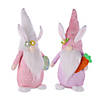 Plush pink easter gnome shelf sitter (set of 2) Image 1