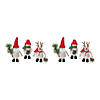 Plush Santa Snowman And Moose (Set Of 6) 8"H, 9"H, 10.5"H Fabric Image 4