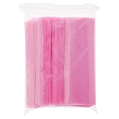 Plymor 10" x 12" (Pack of 100), 4 Mil Heavy Duty Anti-Static Zipper Reclosable Plastic Bags Image 2