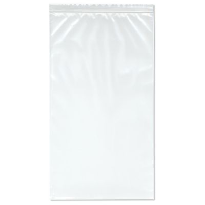 Plymor 10" x 18" (Pack of 50), 4 Mil Heavy Duty Zipper Reclosable Plastic Bags Image 1