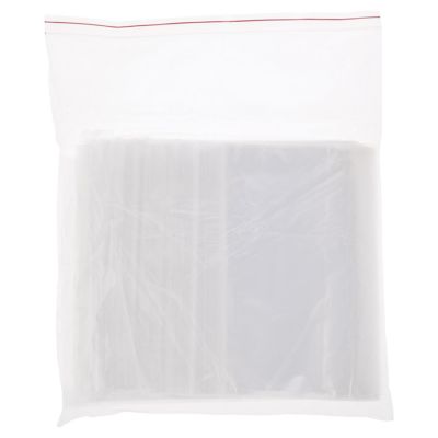 Plymor 10" x 20" (Pack of 100), 2 Mil Zipper Reclosable Plastic Bags Image 2