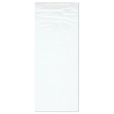 Plymor 10" x 24" (Pack of 100), 2 Mil Zipper Reclosable Plastic Bags Image 1