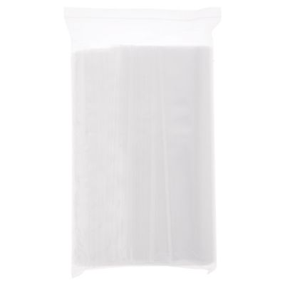Plymor 12" x 10" (Pack of 100), 4 Mil Heavy Duty Zipper Reclosable Plastic Bags Image 2