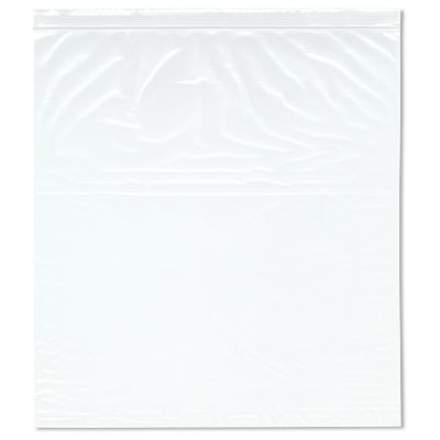 Plymor 12" x 13" (Pack of 200), 2 Mil Zipper Reclosable Plastic Bags Image 1