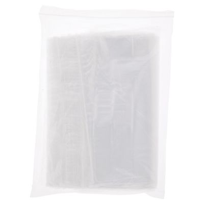 Plymor 12" x 13" (Pack of 200), 2 Mil Zipper Reclosable Plastic Bags Image 2