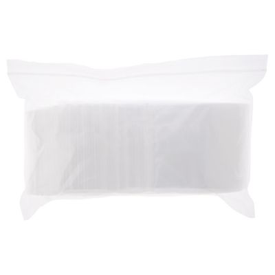 Plymor 3" x 10" (Pack of 200), 4 Mil Heavy Duty Zipper Reclosable Plastic Bags Image 2