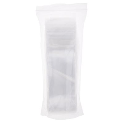 Plymor 3" x 18" (Pack of 500), 2 Mil Zipper Reclosable Plastic Bags Image 2